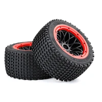 off road rear tyres thickened wheel set for 15 hpi rofun rovan km baja 5b rc car parts