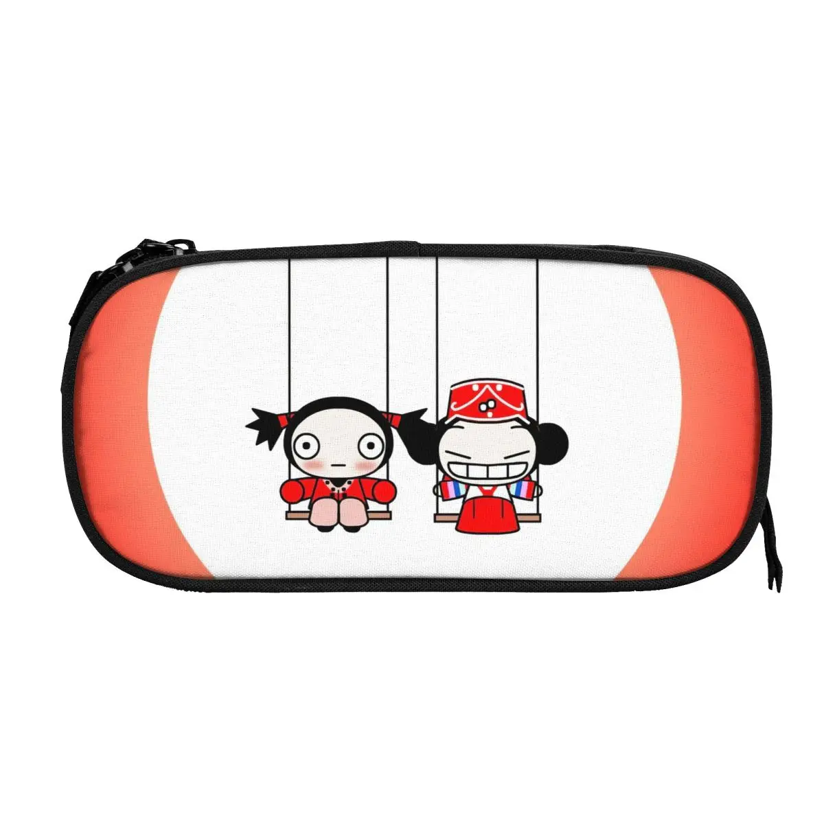 

Pucca Pen Box Student School Anime Zipper Pen Bag Child Stationery Bag pencase Gift