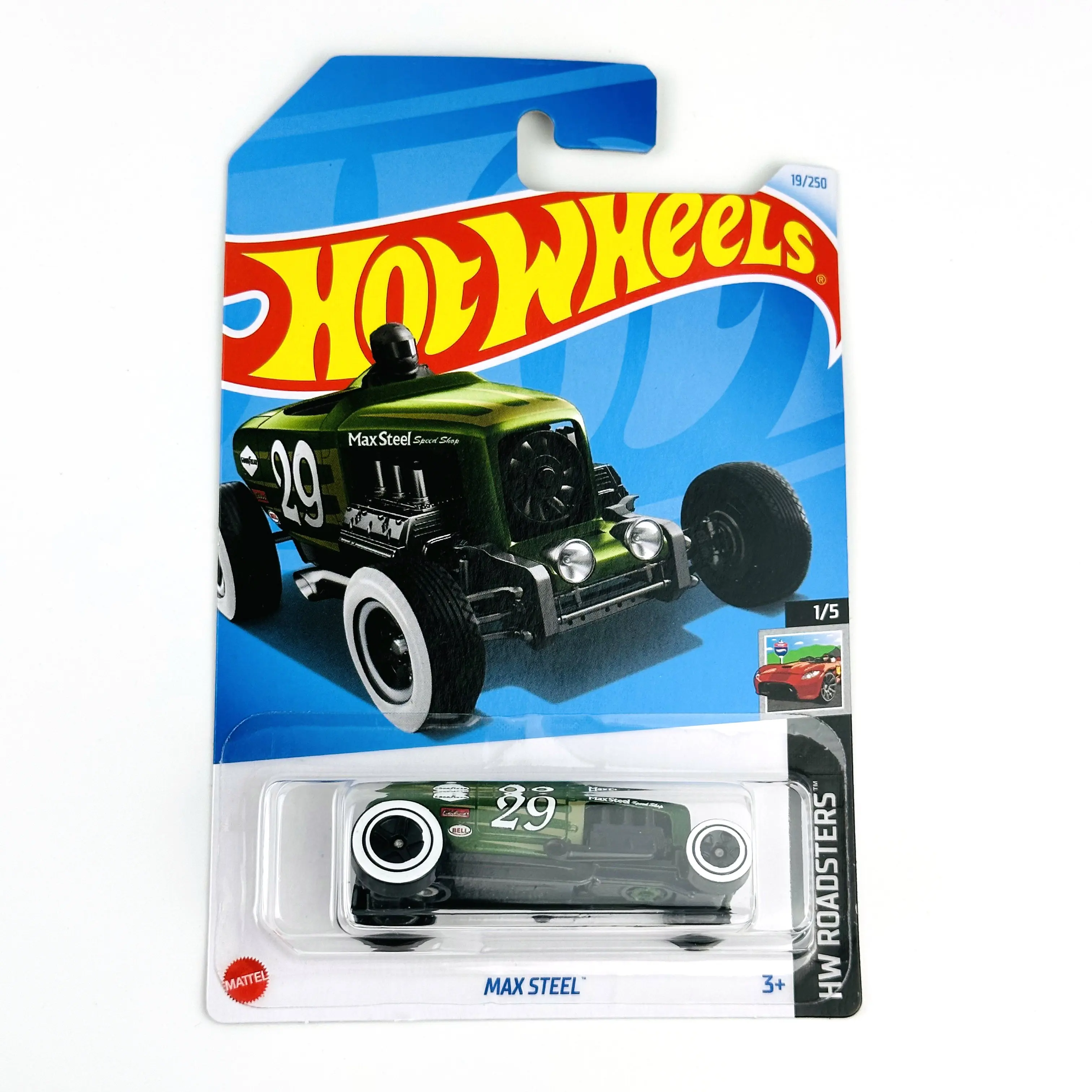 em 2024-19 samochodów Hot Wheels MAX STEEL 1/64 Metalowy odlewany model kolekcjonerski pojazdów zabawkowych