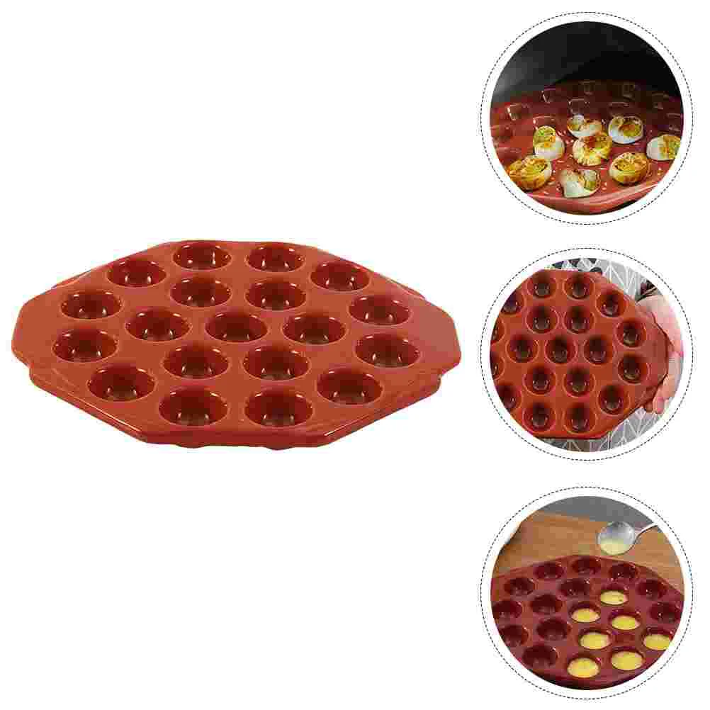 

Escargot Plate Dish Snail Tray Serving Baking Pan Ceramic Cooking Egg Takoyaki Conch Seafood French Mushroom Oyster Dishes Oven
