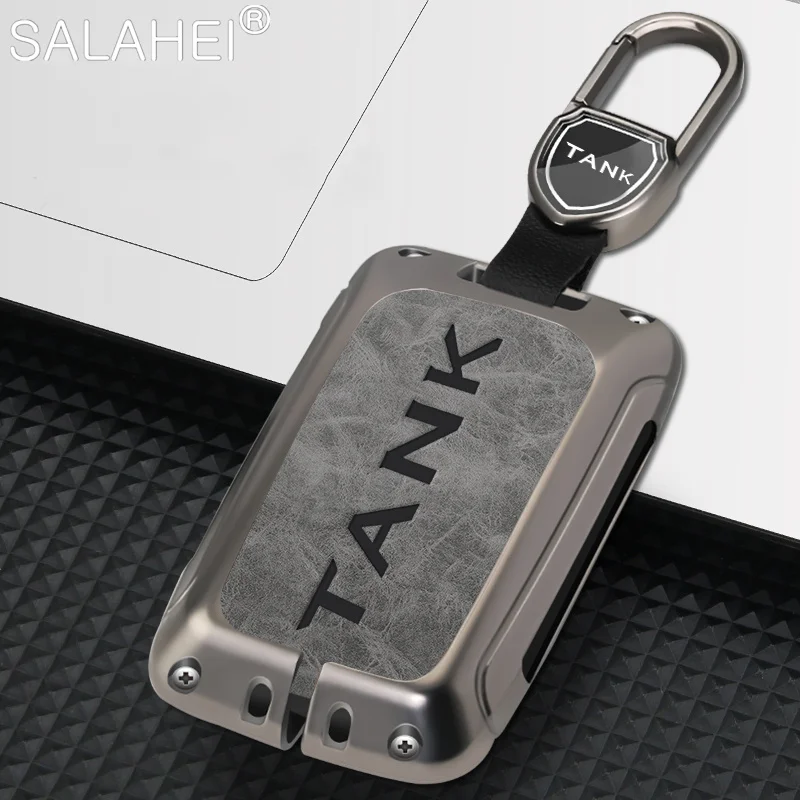 

Car Key Case Cover Holder Shell Full Protector For Great Wall GWM WEY TANK 300 500 Tank300 Tank500 Auto Key Decoration Accessory