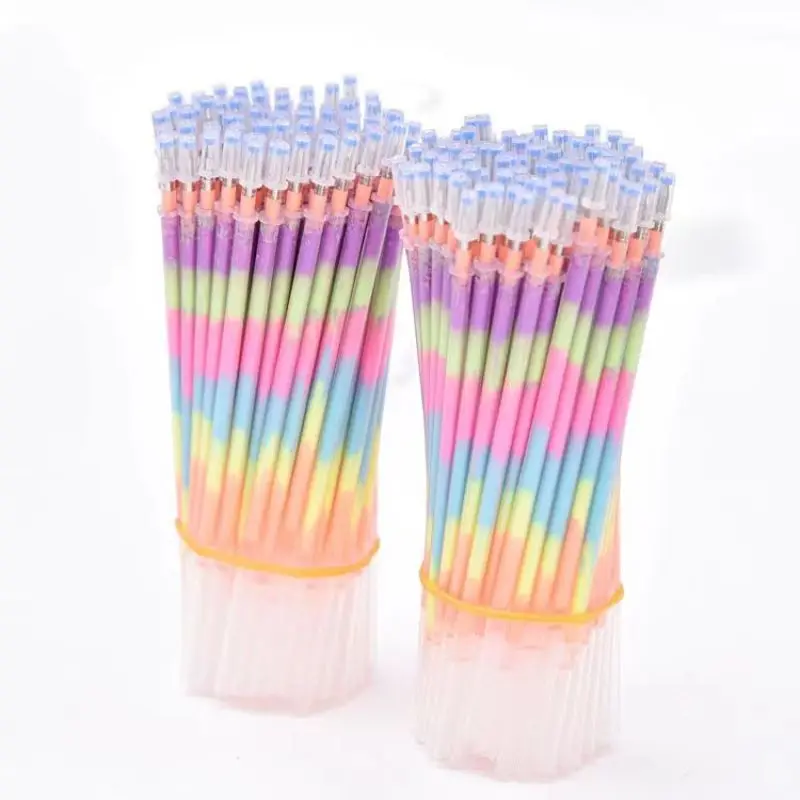 

100PCS Multi Color Rainbow Highlighters Gel Pen Office & School Home Decor Party DIY Decorations Birthday Party Decortions Kids