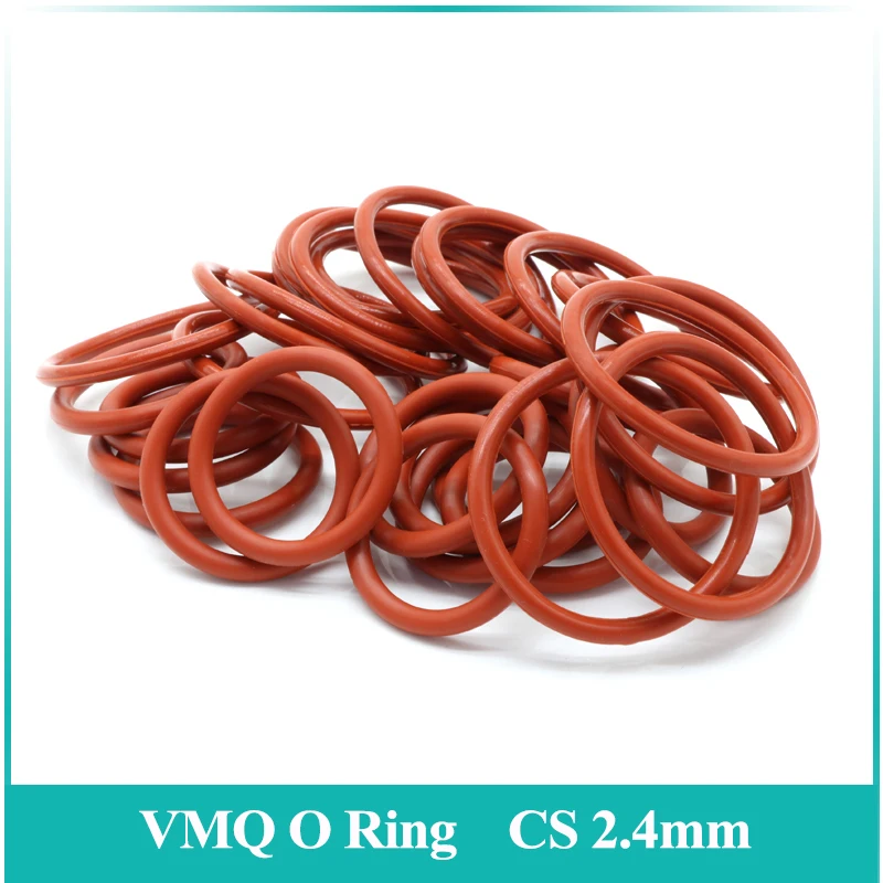 

Красный силиконовый уплотнительный кольцевой уплотнитель Silicone 2.4mm