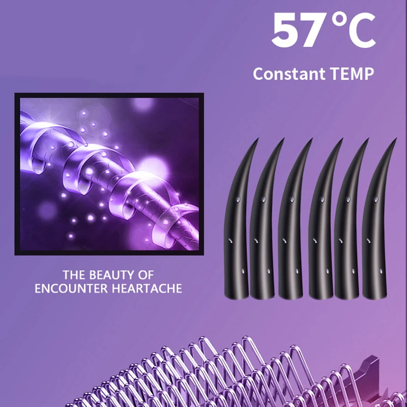 Фен для волос 3-в-1 домашняя многофункциональная Расческа с горячим воздухом фен
