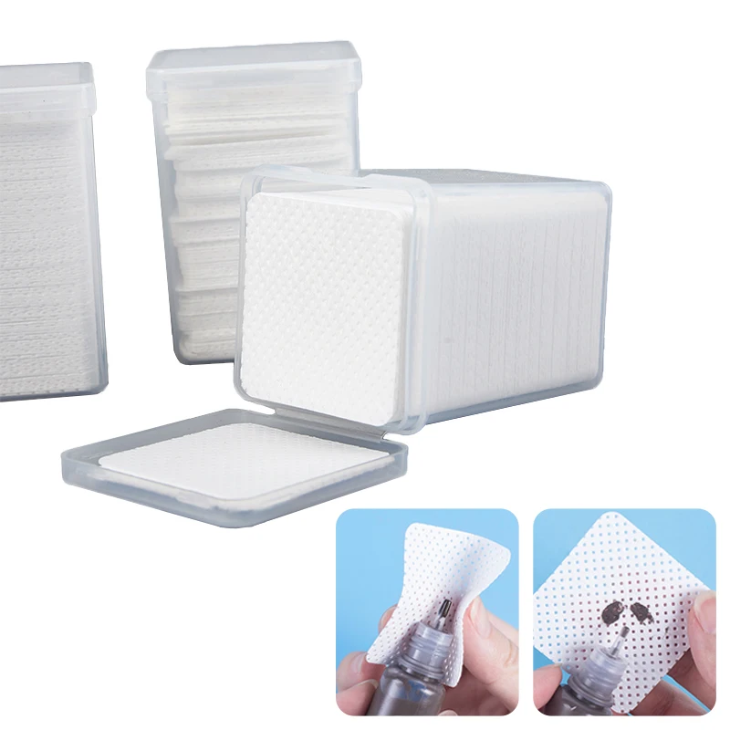 

Lint Free Nail Polish Magic Remover Cotton Wipes UV Gel Polish Remover Cleaner Paper Pad Nail Art Cleaning Manicure Tools Tips