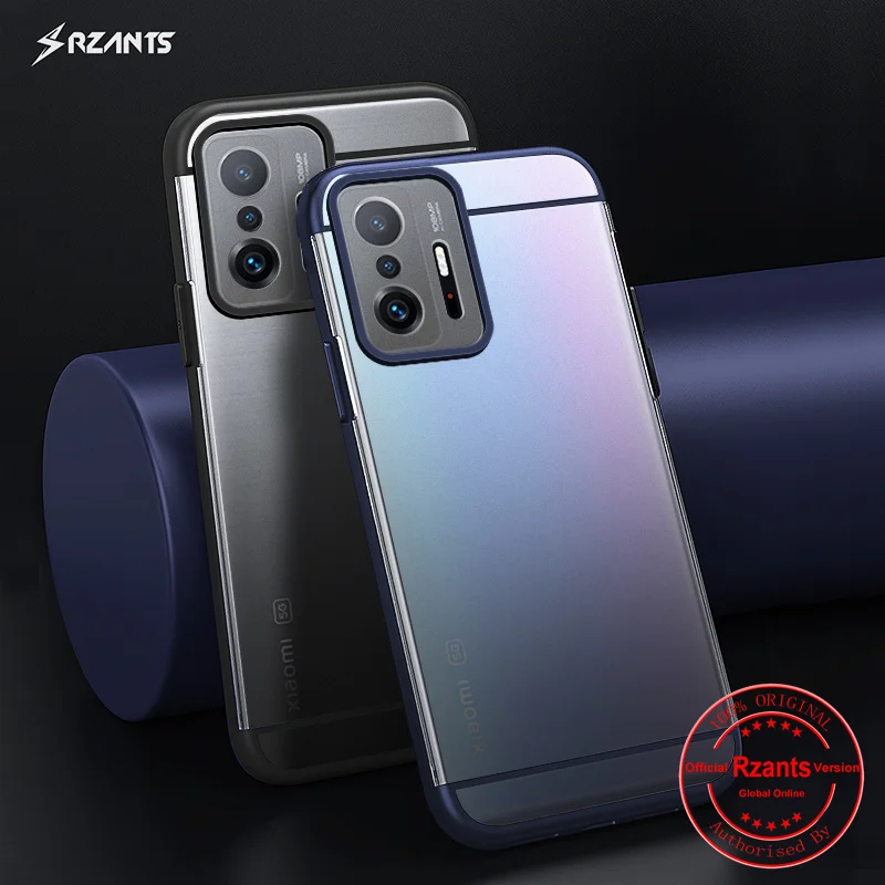

Rzants For Xiaomi MI 11T MI 11T Pro Simple Phone Case [White Shark] Frosted Matte Ultra thin Translucent Anti-fingerprint
