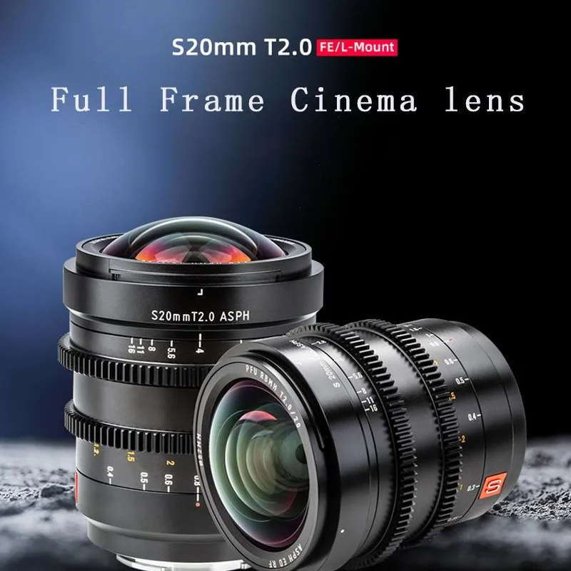 

Viltrox 20mm T2.0 ASPH Wide Full Frame Prime Cinema Lens for Panasonic L Mount SL SL2 Lumix S1 S1R S1H