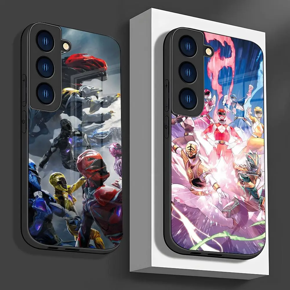 Чехол для телефона P-PowerS-R-Ranger стеклянный чехол Samsung A14 A31 A12 A21 A34 A52 A71 A20 A51 A40 A32 A72 A30 A54