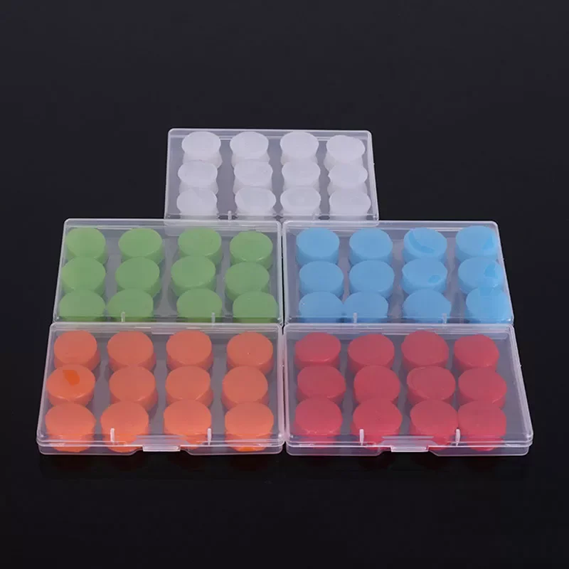 

Silicone Ear Plugs Noise Reduction Sleep Anti Canceling Sound Insulation Earplug Protection Sleeping Reusable Ear Plugs