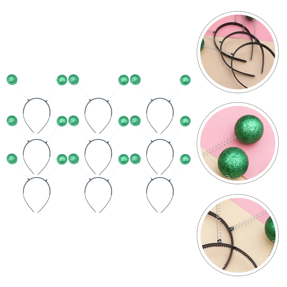 

9pcs Unique Foams Ball Headdress Props Costume Headband Props Party Props