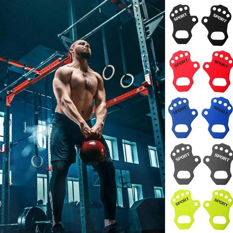 

Gym Palm Grips Cross Training Weightlifting Palm Grips Hand Protection Grips For Home Gym Fitness For Gymnastics Pull-Ups