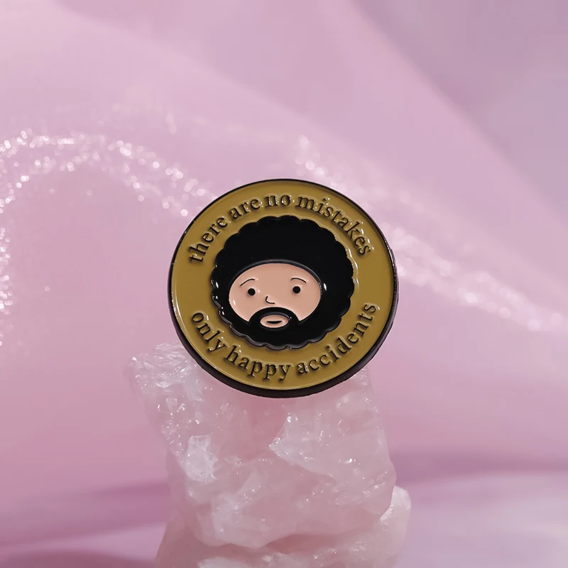 Брошь из сплава с рисунком животных мультфильма для дня рождения Нового года