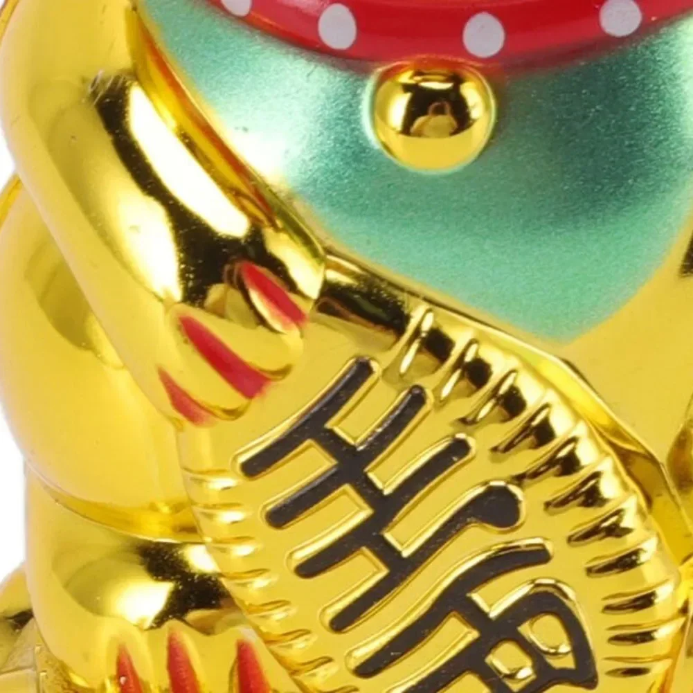 1 шт. 5 дюймов электрический размахивающий Lucky Cat кассир новый магазин открытие