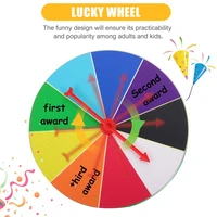 20cm lucky lottery machine lottery turntable party toys turntable editable lottery wheel fun creative prize wheel party prop