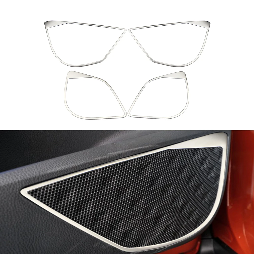 

Комплект Из 4 Наклеек На Динамические Дверные Панели Из Нержавеющей Стали Для Toyota C-HR Chr 2016-2022: Аксессуары Для Интер...