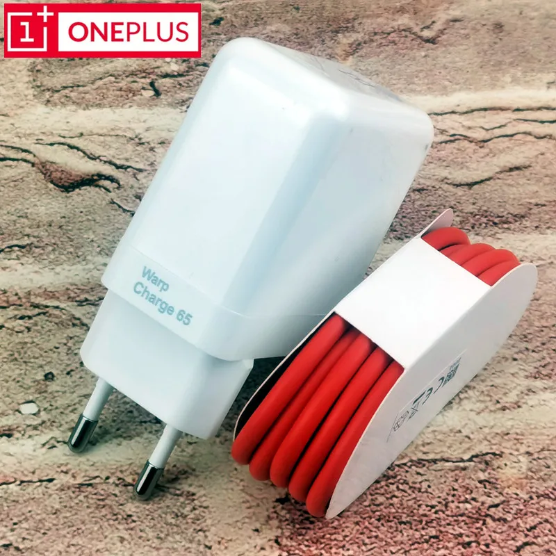 

Original 65w OnePlus Fast Charger Warp Charge 65 Adapter 6A Type C Cable For OnePlus 8 9 Pro 9r Nord 2 8t 7t 9RT Genuine Charger