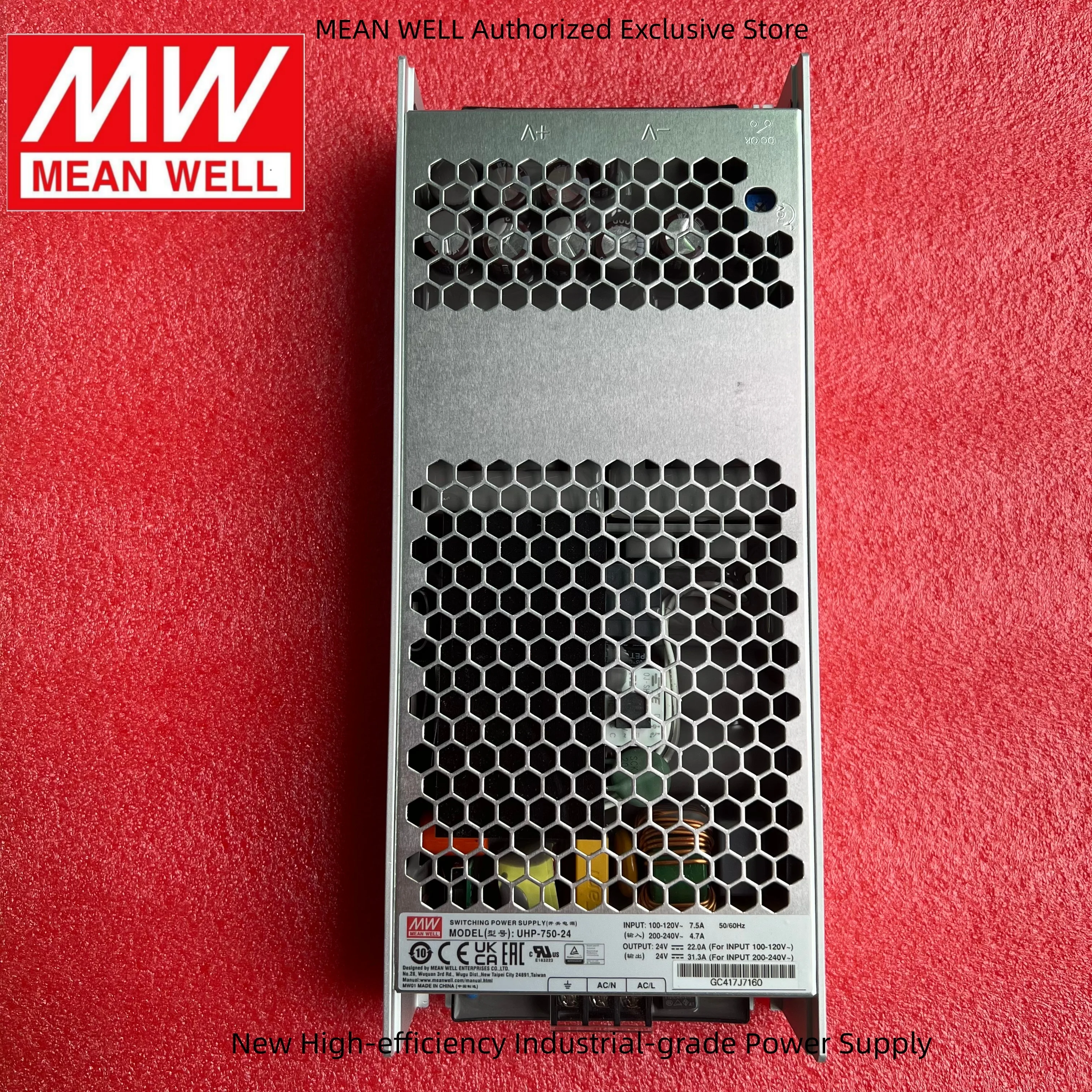 Фото Блок питания MEAN WELL 750W Slim Type с PFC, UHP-750-12, UHP-750-24 №3