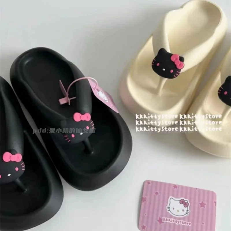 Шлепанцы с рисунком Hello Kitty Kawaii из мультфильма аниме милые крутые шлепанцы