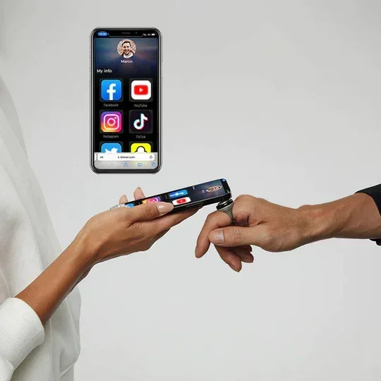 NFC Bluetooth кольцо MEET Athena греческая монета умное для мужчин оптовая продажа