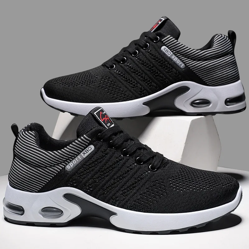 Men's Sneakers Fashion Non-Slip Comfortable Breathable Sport Running Shoes Trend Outdoor Sports Lightweight Sneakers Size 39-45