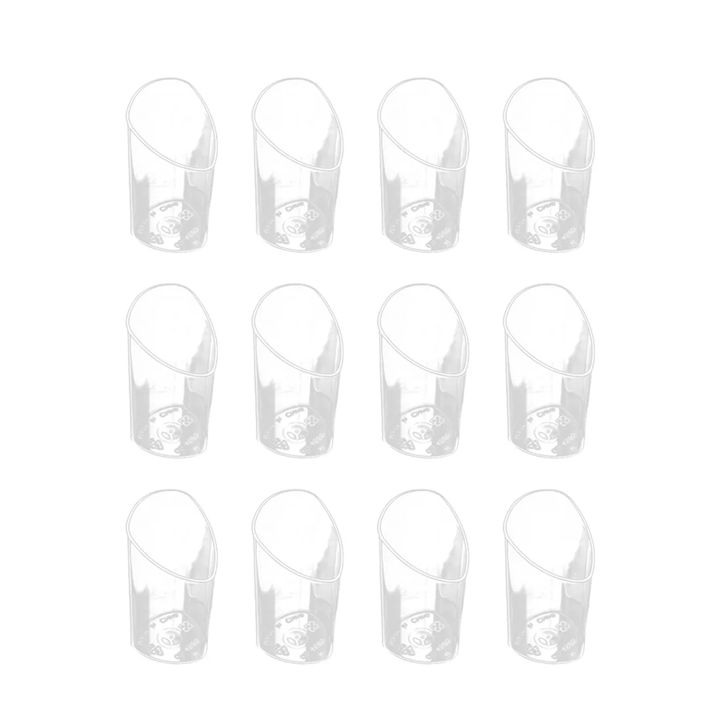 

15 Pcs Glass Measuring Cup Lid Muffin Tin Desserts Terrarium Individual Trifle Cups Cheesecake Containers Lids Chocolate