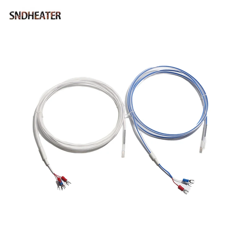 SNDHEATER PT100 K Тип Контроллер температуры Датчик термопары 1 м 2 3 4 5 ПТФЭ Экранный
