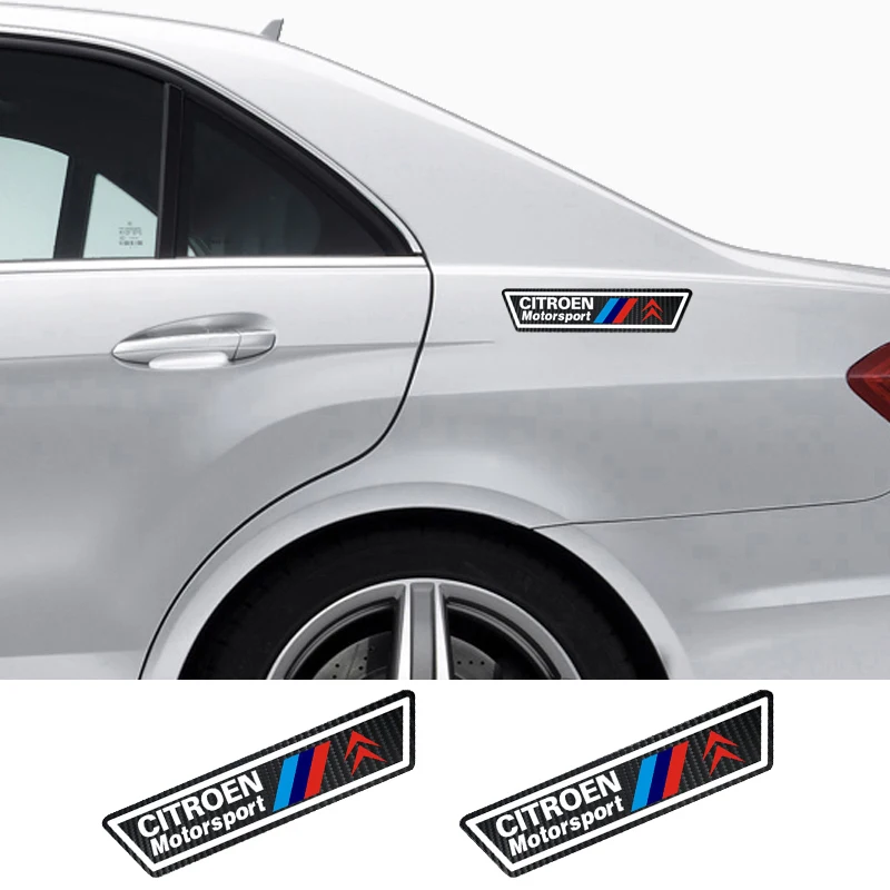 

Carbon Fiber Car Body Side Rear Trunk Sticker Decor for Citroen C3 C4 C2 C1 C5 Saxo Berlingo DS DS3 DS4 DS5 Jumpy Xsara Elysee