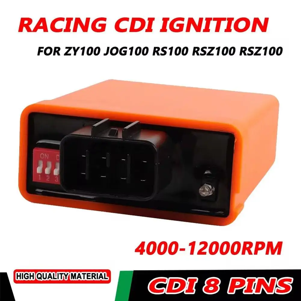 Фото 8-контактный скутер зажигания Cdi Racing, мопед 4000-12000 об/мин для Zy100 Jog100 Rs100 Rsz 100 Y3c6 №1