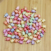 selling fashion mixed color acrylic beads carved turtle jewelry making charms bracelet necklace diy accessories 200pcs wholesale