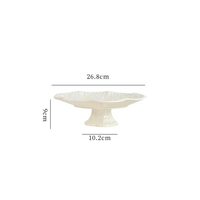 

Фарфоровый рельефный чайный набор