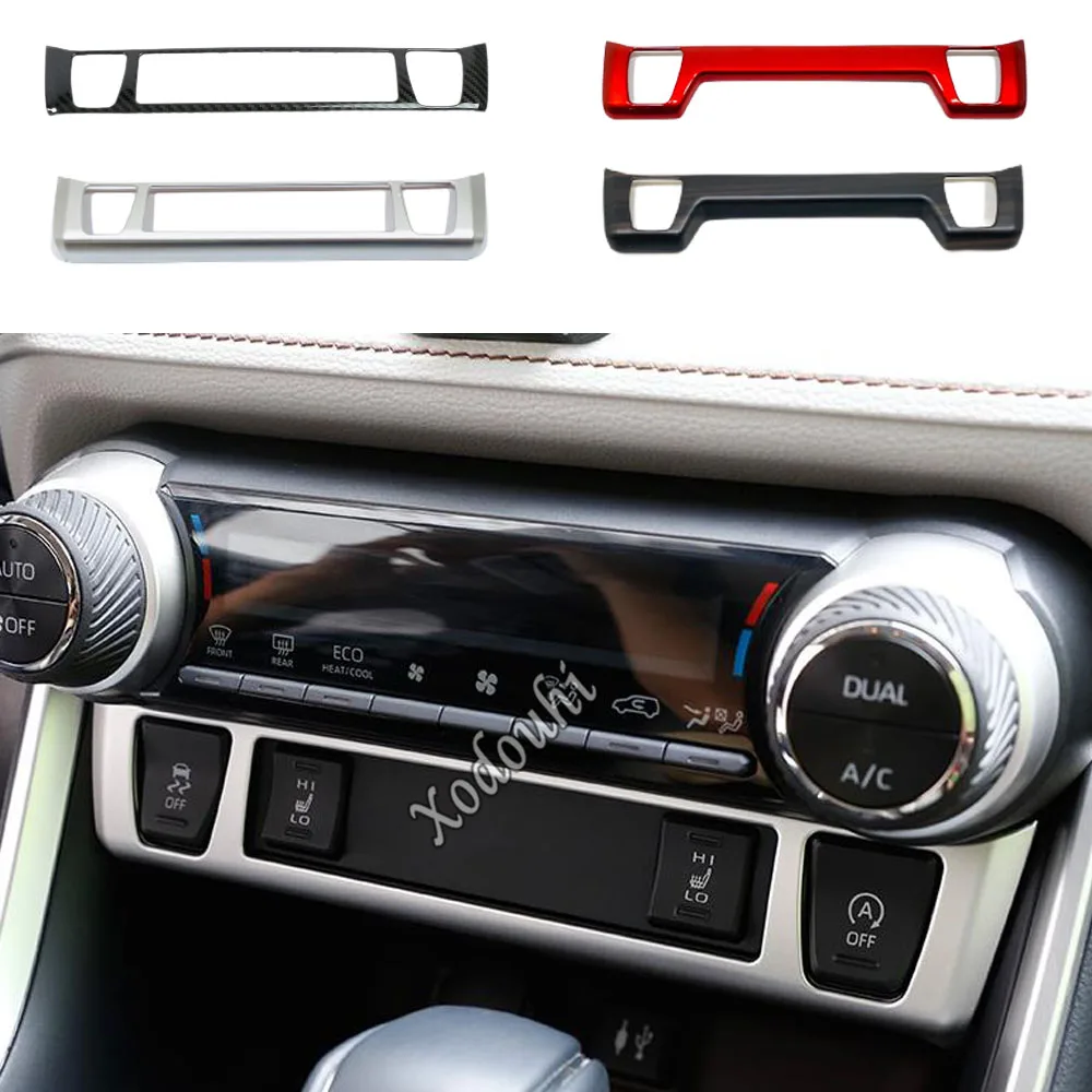 

Для Toyota RAV4 2019 2020 2021 2022 2023 стикер средняя консоль температура кондиционер громкость переключатель навигации выходное отверстие