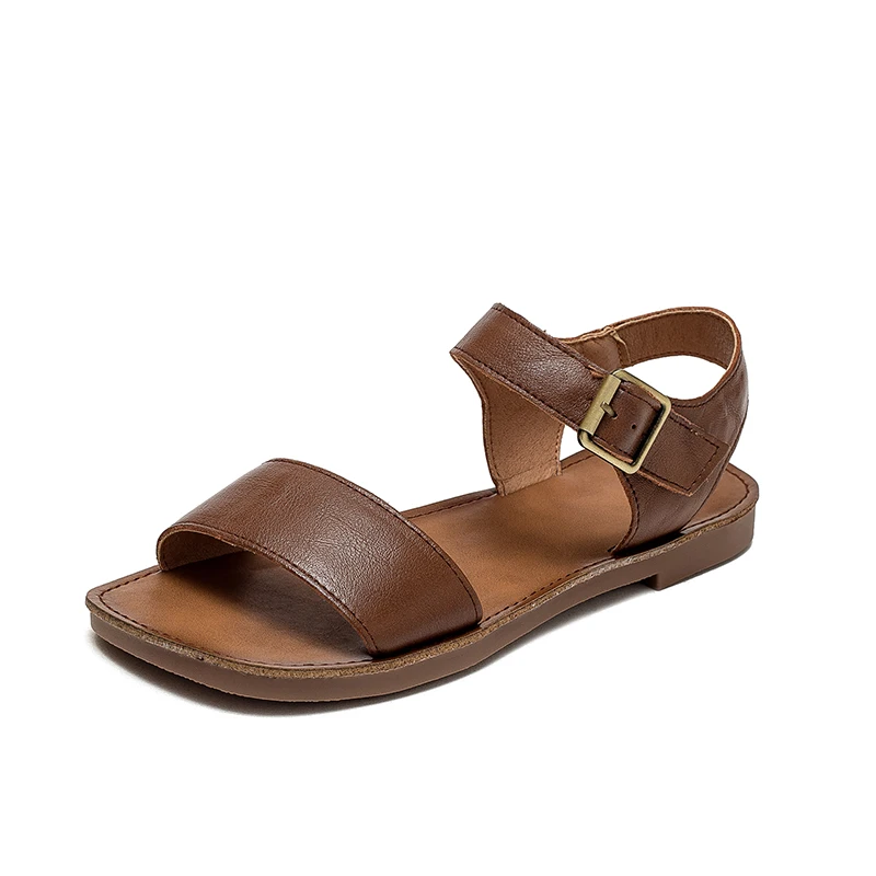 

Женские сандалии из натуральной кожи, на мягкой нескользящей подошве