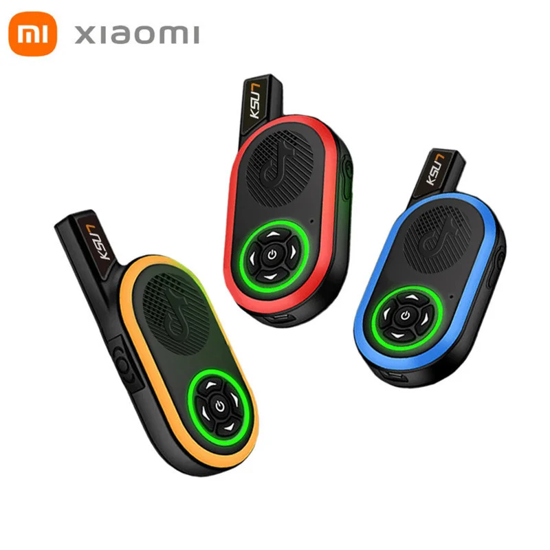 

Портативная мини-Рация Xiaomi Youpin, Двухдиапазонная двухсторонняя радиосвязь, высокая мощность, портативная Рация, автоматический шумоподавле...