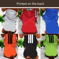 hoodie dog clothes autumn winter models medium small cat dogs sports sweater hoodies chihuahua pugs french bulldogs pet clothing