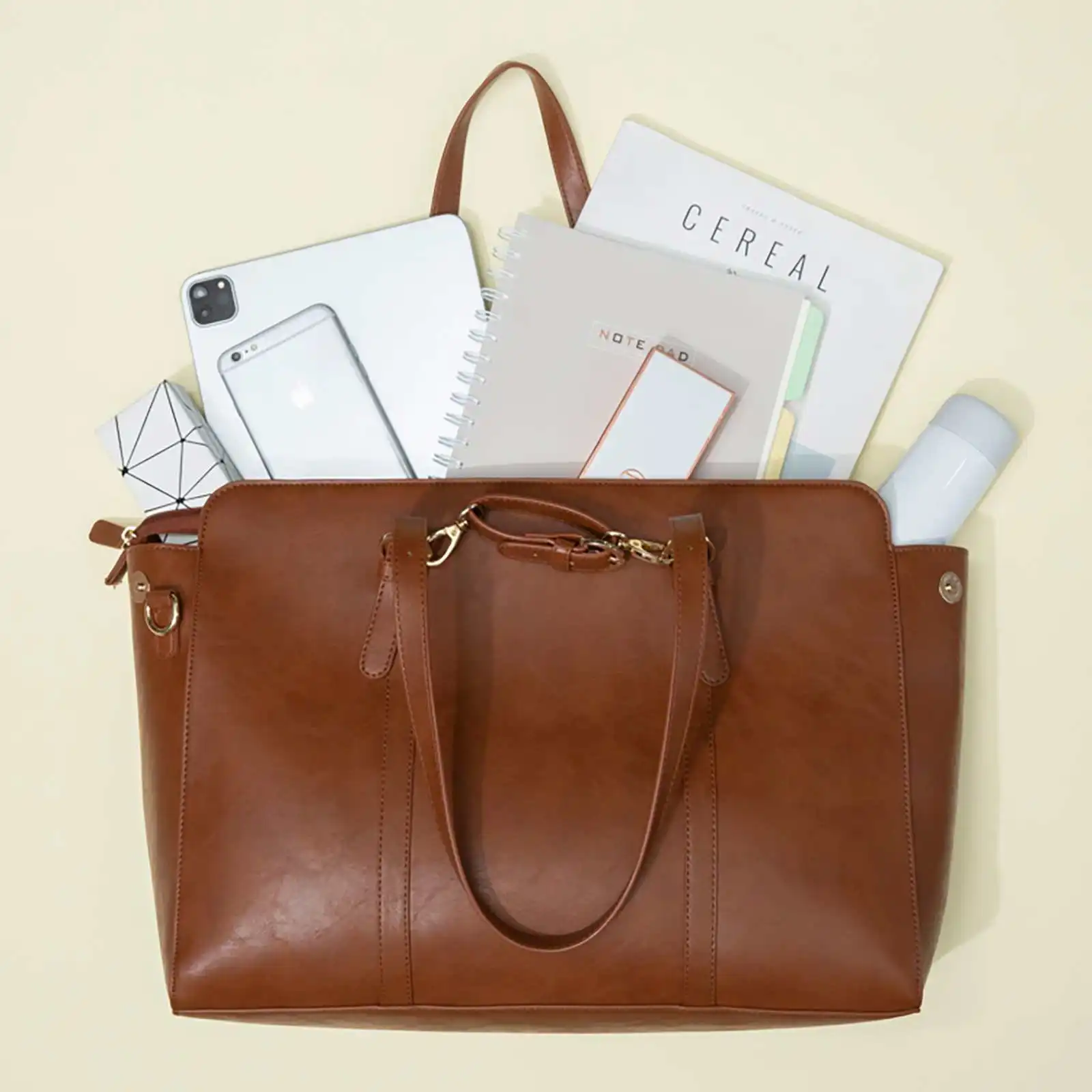 

2 Pcs/set Luxury Designer High Capacity Tote Handbag Laptop Bag for Women 2022 Trends Brand Designer Shoulder Shopping Bag