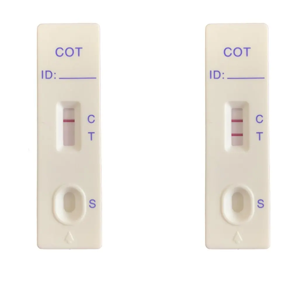 

Nicotine Test Cards 5 Pcs Test Strips Home Use For Rapid Detection Of Cotinine In The Urine Of Minors With Urine Cup