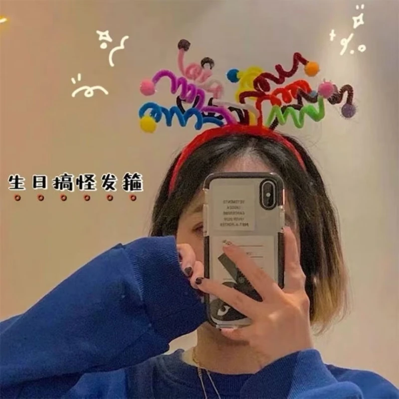 Мультфильм Мона бант вампира палочка для волос повязка на голову реквизит