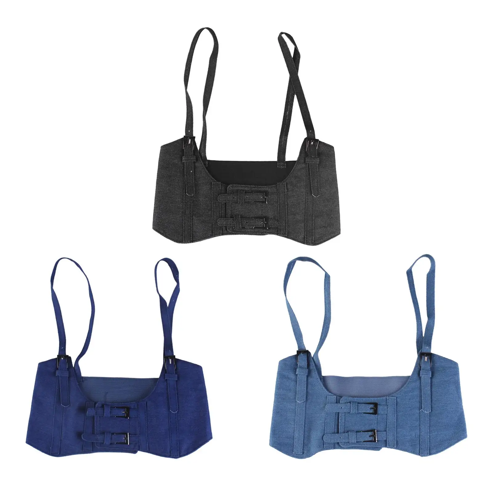 

Fashion Women's Waist Belt Adjustable Ladies Underbust Corset for Shirts