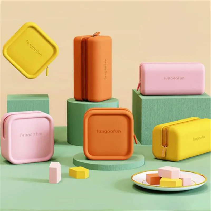 

Коробка для макияжа, миниатюрный органайзер для губ, милая портативная косметика для девочек, чехол