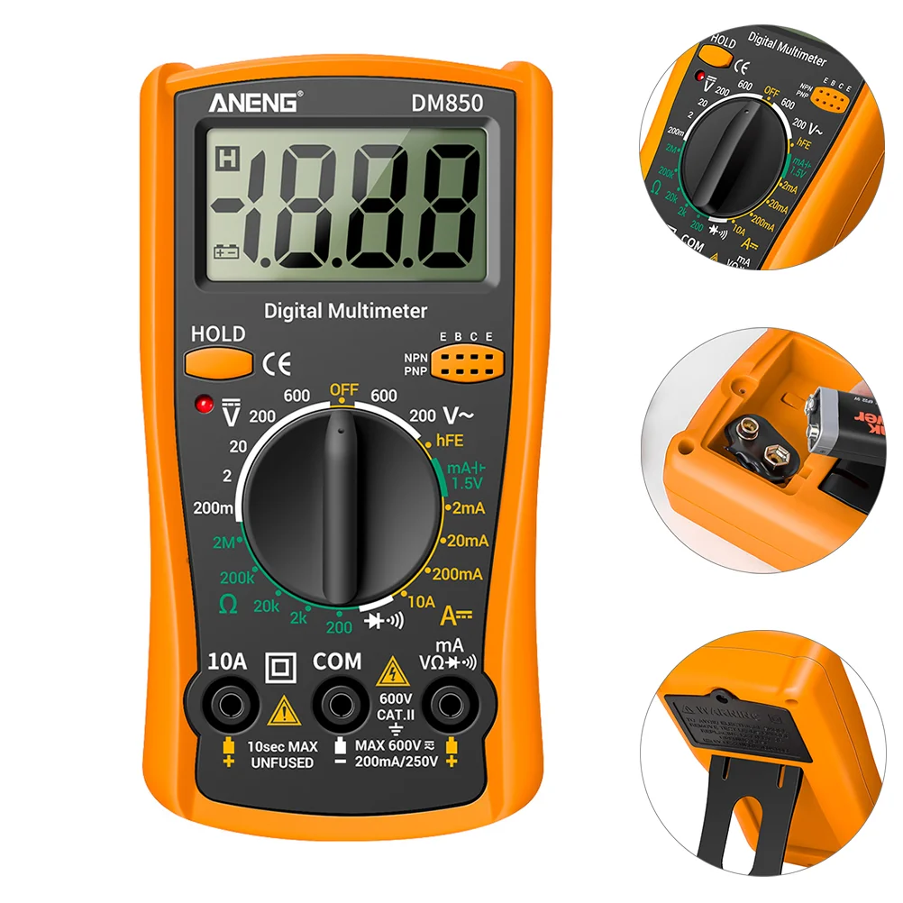 

Tester Digital Multimeter Profesional Resistance Measuring Tester Multimeter