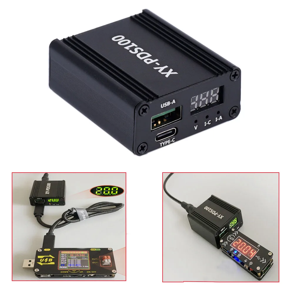 

QC4.0 QC3.0 USB Type-C Mobile Phone Quick Charge Power Module Power Bank Full Protocol Output Buck Charger Board Mobile Power