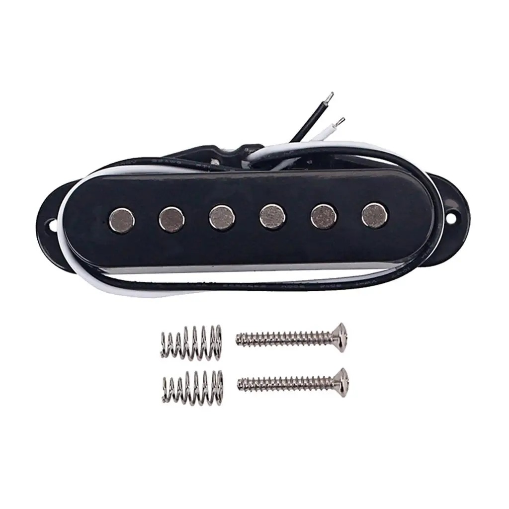 

Premium Acoustic Guitar Pickups Pickup Set, 6 Strings, Black