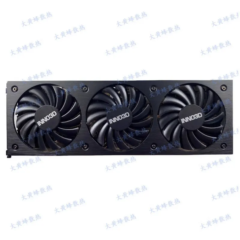 Охладитель радиатора для черной задней панели видеокарты Inno3D RTX3080 RTX3080ti X3