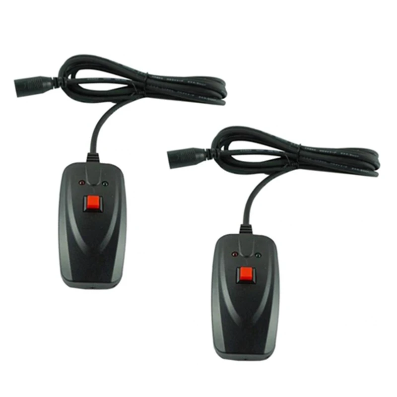

2 Pcs Fog Machine Wireless Remote Control Portable XLR For 400W 900W Smoke Machine