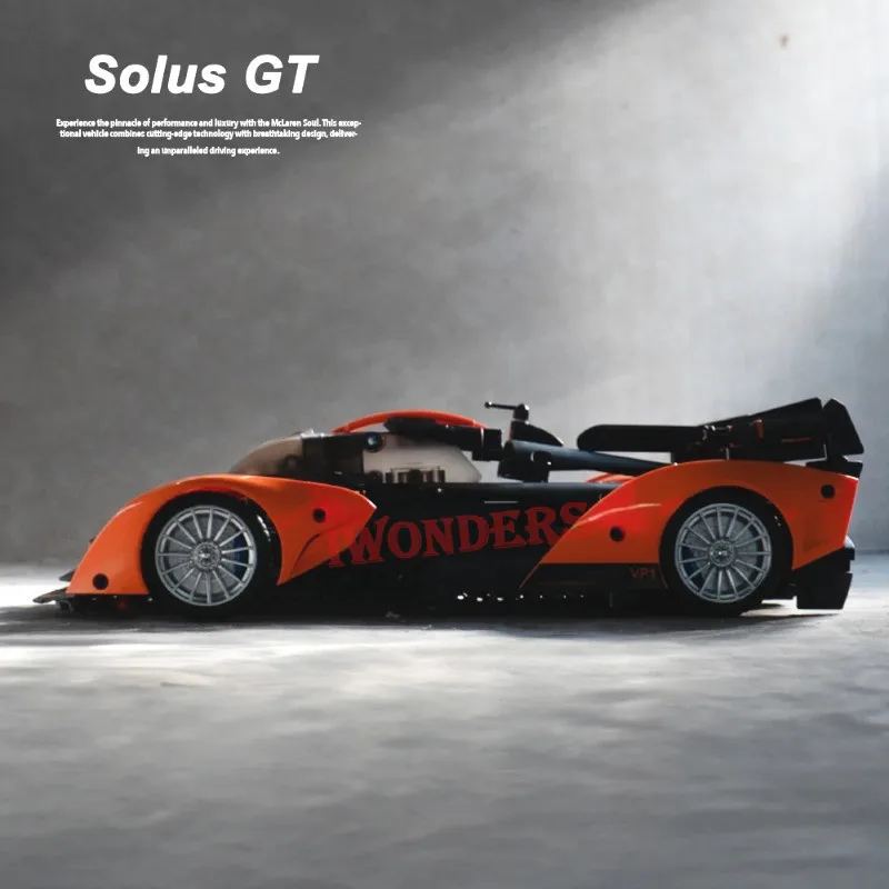 1:14 Solus GT Hyper Speed автомобильные строительные блоки технические 817 шт. собрать