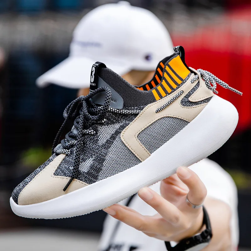 

High Quality Men Sneakers Mesh Casual Shoes Lace Up Men Shoes Lightweight Vulcanized Shoe Walking Sneakers Zapatillas Hombre