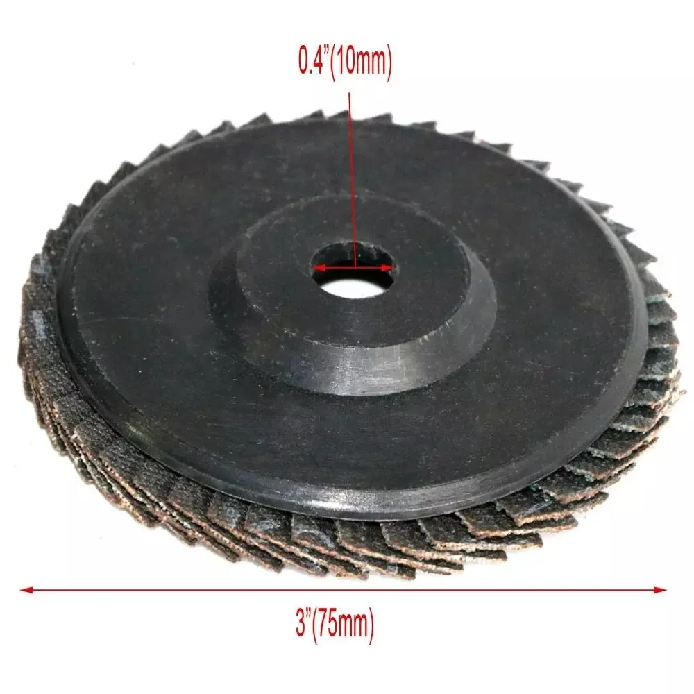 

1Pc 3Inch Flat Flap Discs 80 Grit Grinding Blades Wheel Angle Grinder Sanding Disc Abrasive Tool For Wood Cutting