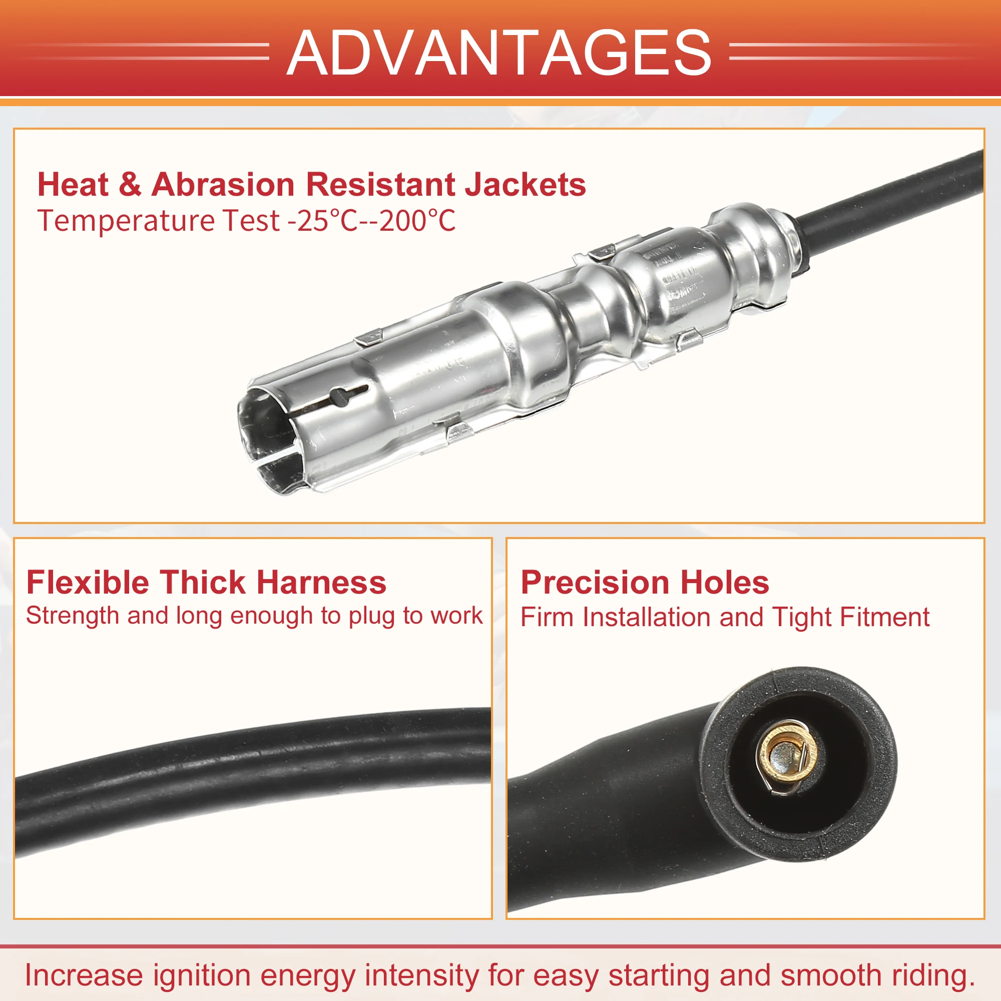 UXCELL 4 шт. Свеча зажигания для Volkswagen Lupo