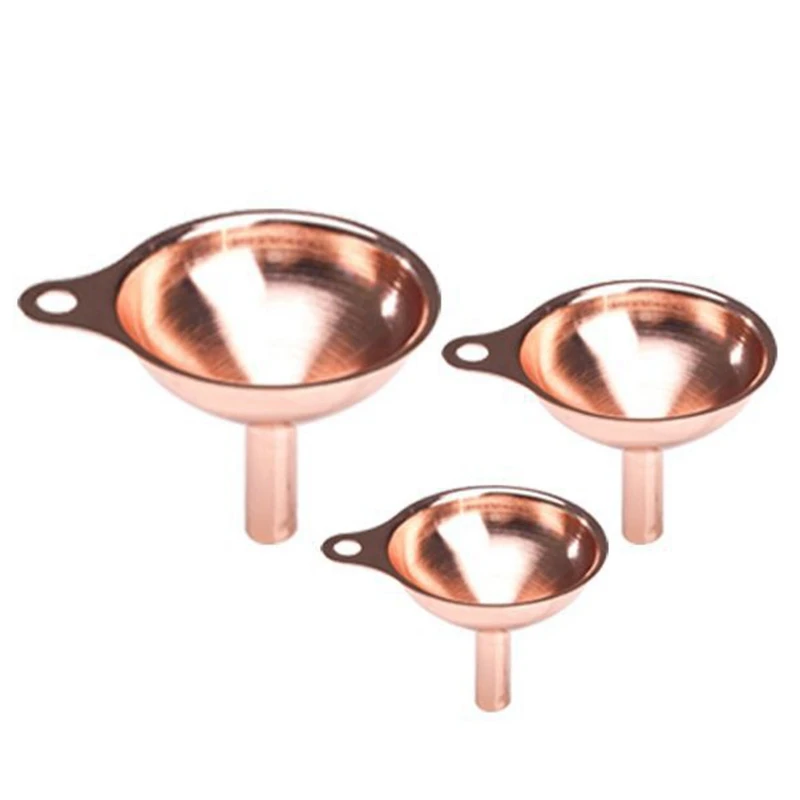 

Лейка из трех предметов с маленьким горлышком для вина, кухонная мини-Воронка Из Нержавеющей Стали с конусом для воды и вина