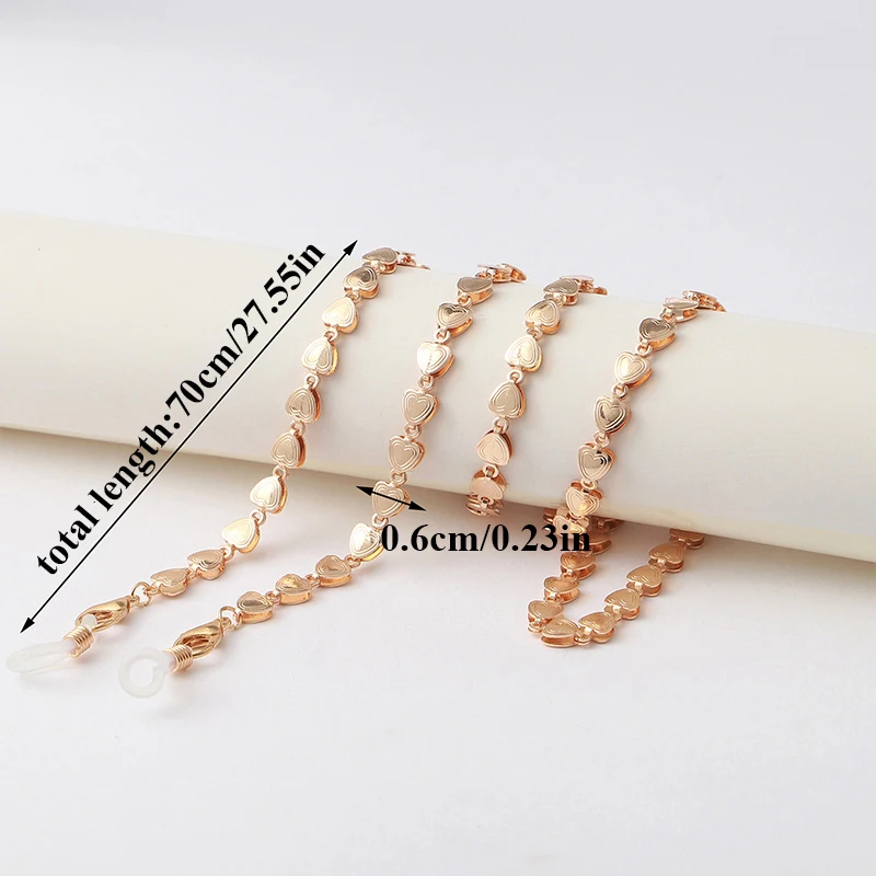 

Fashion Metal Glasses Mask Chain For Women Vintage Cross Circle Beaded Sun Glasses Chain Lanyard Eyewear Neck Strap Rope Cord